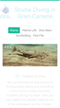 Mobile Screenshot of gran-canaria-diving.com